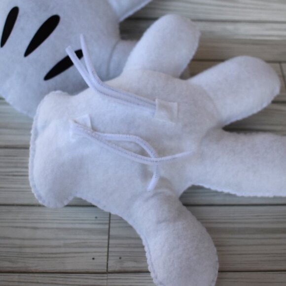 Christmas Mickey felt glove /wreath attachment/ tree decor - Picture 5 of 8